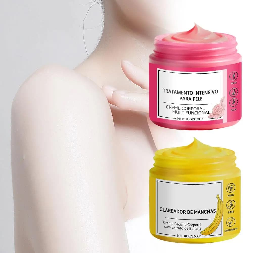 Crème intensive rose multifonctionnelle pour vergetures