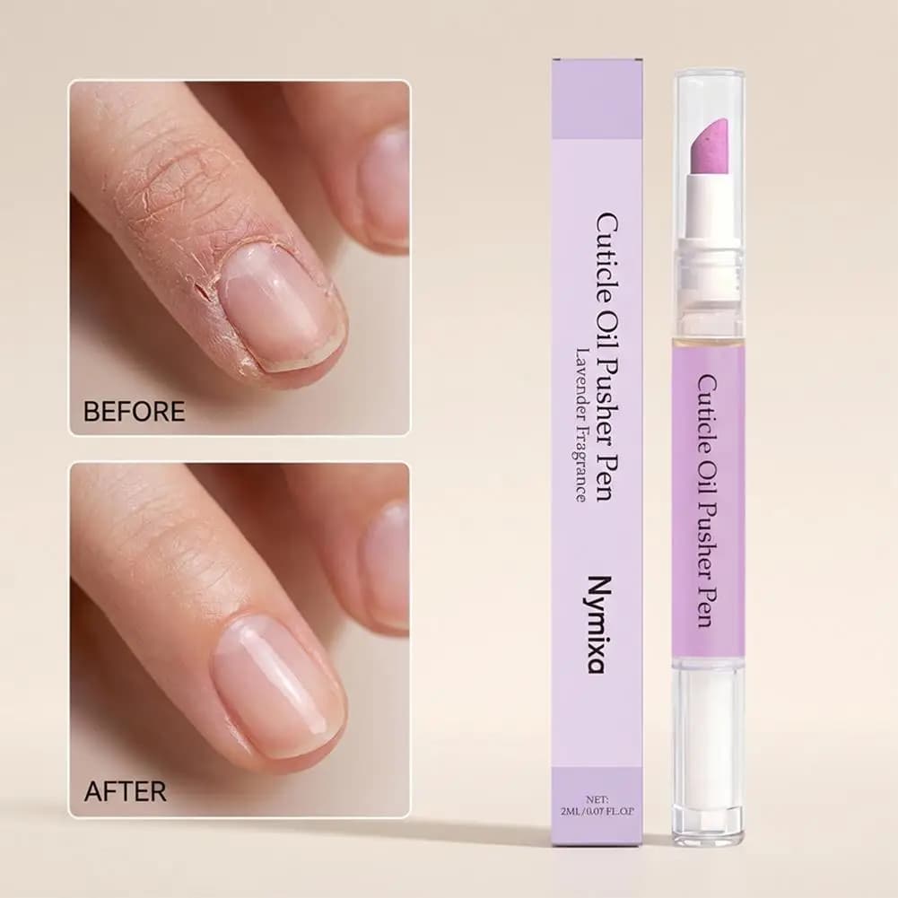 Stylo Huile pour Cuticules – Fortifiant et Nourrissant pour les Ongles – Élimine les Cuticules Abîmées et Faibles – Prévient les Ongles Abîmés – Huile Nourrissante pour Ongles
