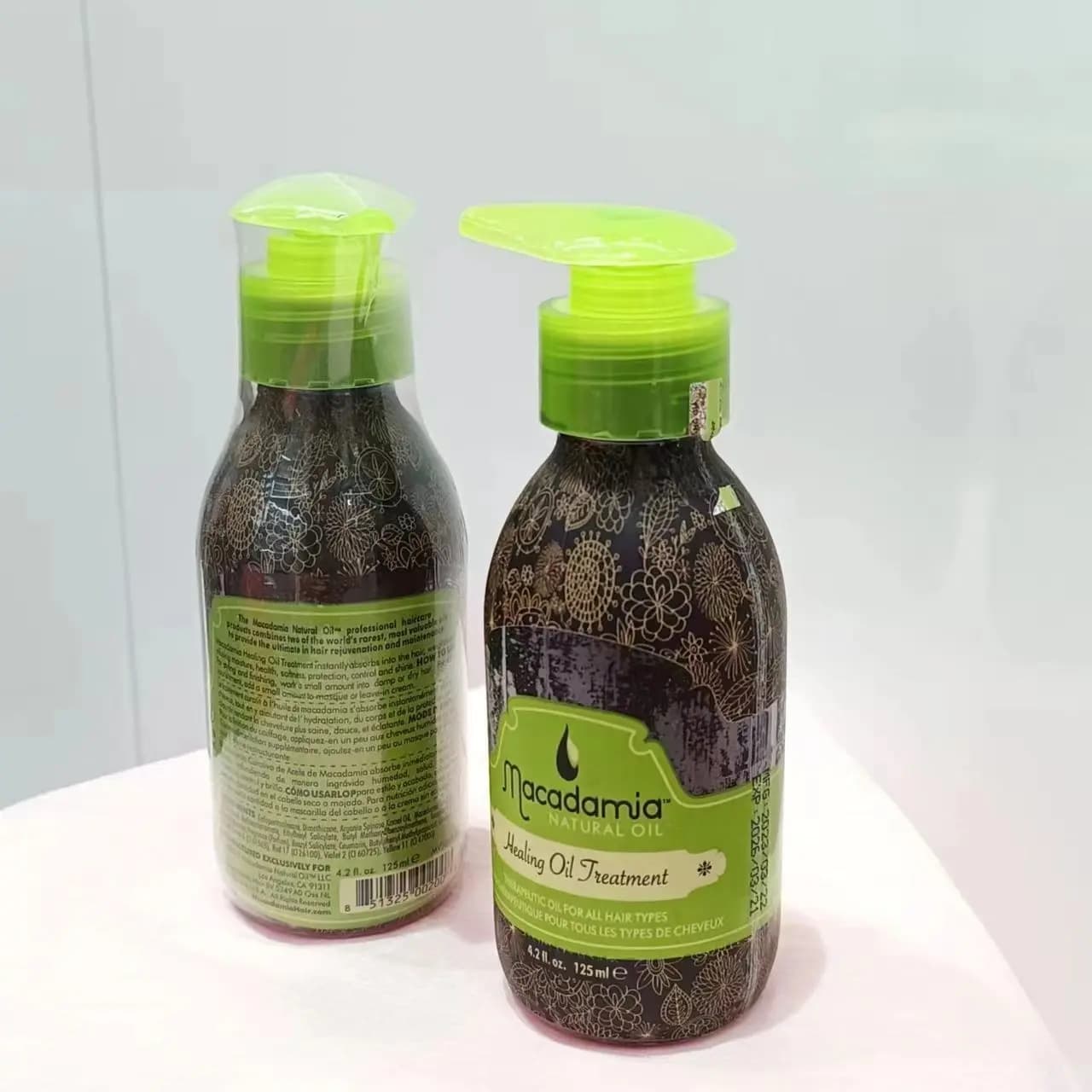 Huile de Guérison Macadamia pour Cheveux Lisses, 125ml