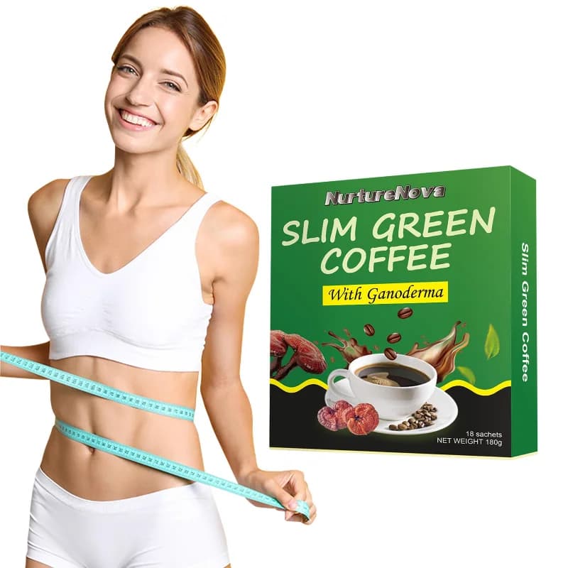 Poudre de café vert naturelle, boisson à base de plantes, riche en antioxydants, favorise le métabolisme, poudre de café crue pure, boisson quotidienne