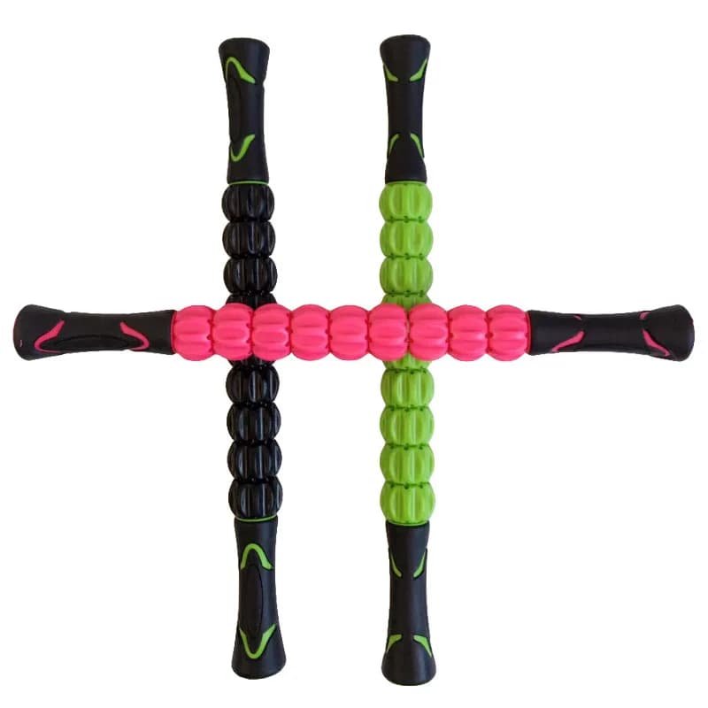 Relaxation musculaire Fitness bâton de Massage sport tension Relaxation Fascia Massage lymphatique rouleau bâton de Massage