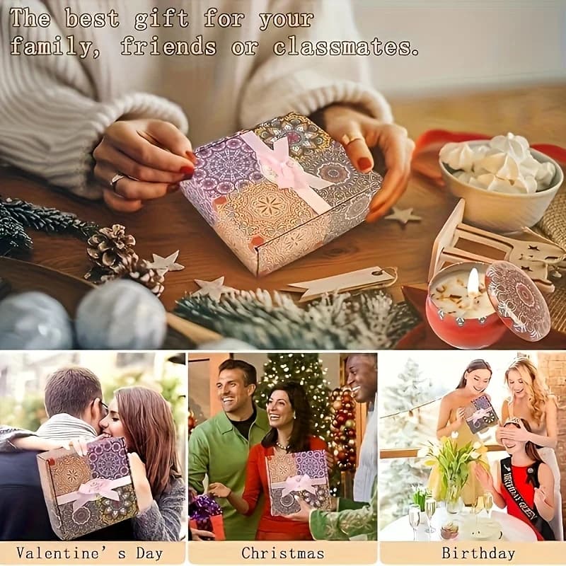 Ensemble de bougies aux huiles essentielles parfumées, 5 parfums floraux : thé blanc, chèvrefeuille, bleu, poulets, jasmin et lavande, parfait pour le yoga, le bain, la méditation, l'aromathérapie, le