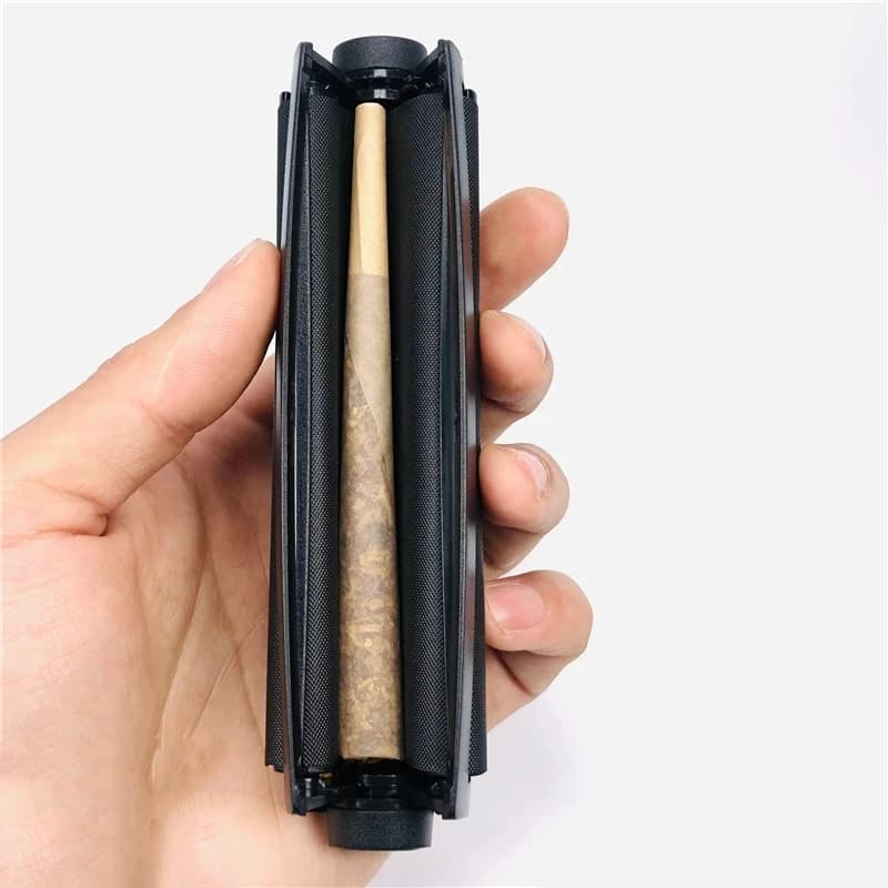 110mm Portable manuel Cigarette tabac herbe rouleau cône Machine à rouler main faisant outil de roulement accessoires pour fumer