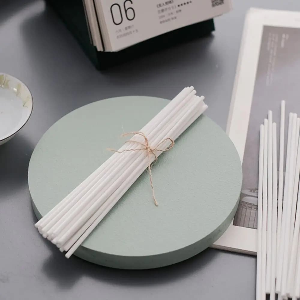 Recharges de bâtonnets diffuseurs de parfum à l'huile volatile pour désodorisant d'ambiance, décoration intérieure, bâtonnets en fibre