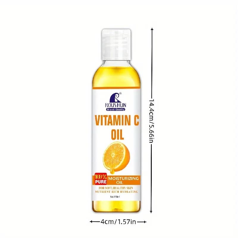 ROUSHUN Vitamine C huile lisse VitaminCBody huile de soins de la peau huile essentiel118ML