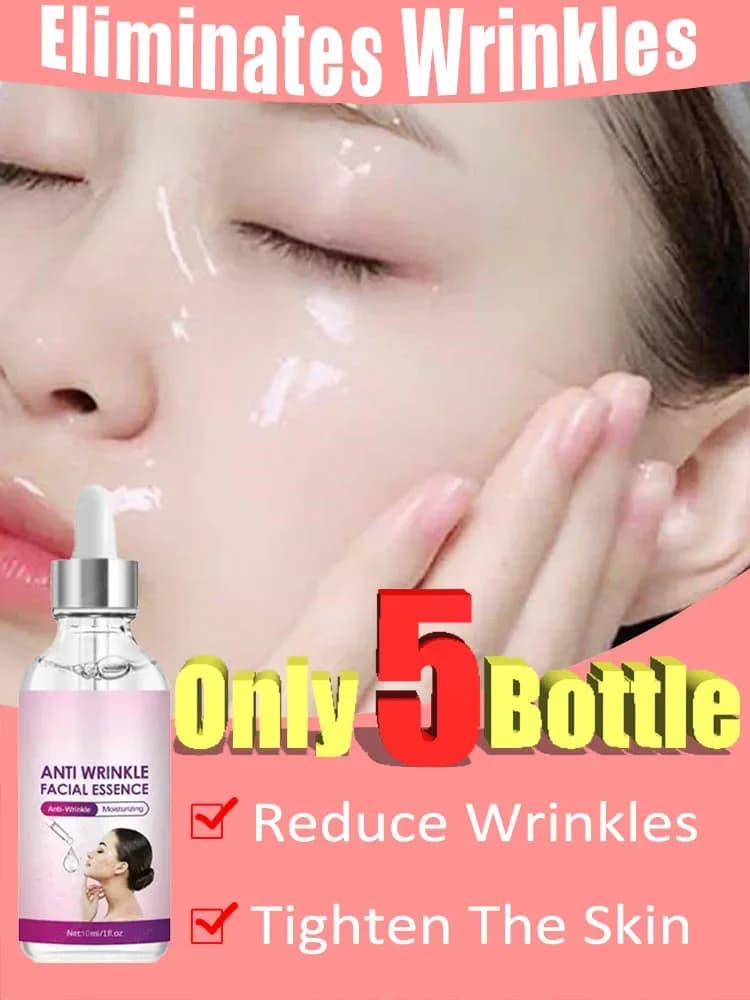 Sérum anti-âge pour le visage, le cou et le front, produit pour l'élimination des déformations, hydratant, lifting des ridules, raffermissant, resserre la peau