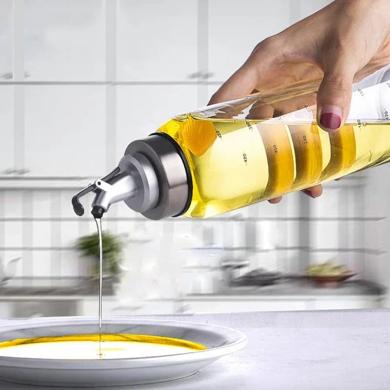 Pulvérisateur d'huile de cuisson, distributeur d'huile d'olive, distributeur de vinaigre, bouteille en verre pour huile d'olive et vinaigre, récipient à huile