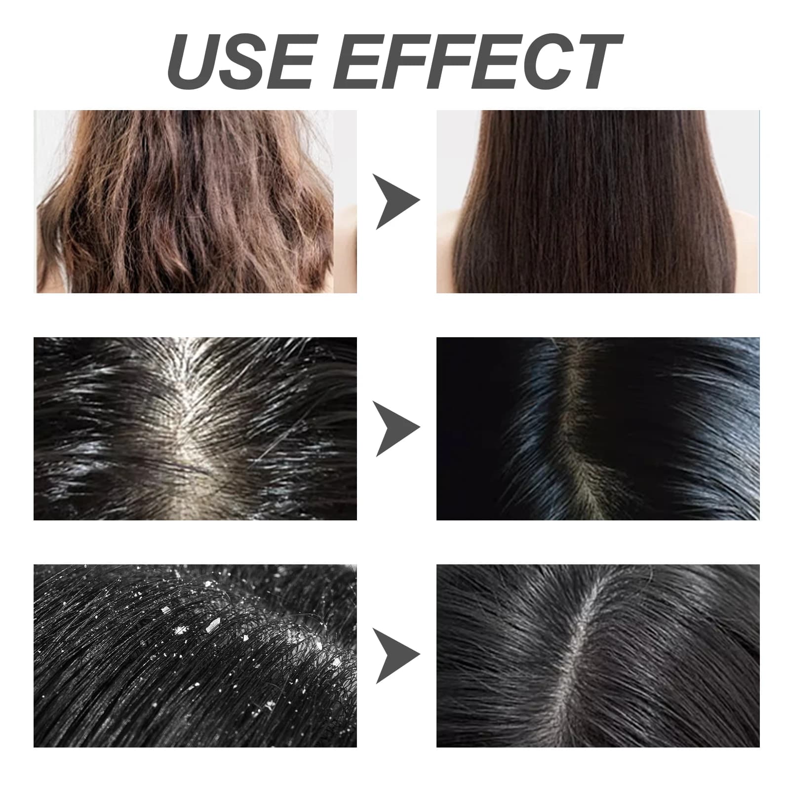 Shampoing à l'huile de noix de coco
