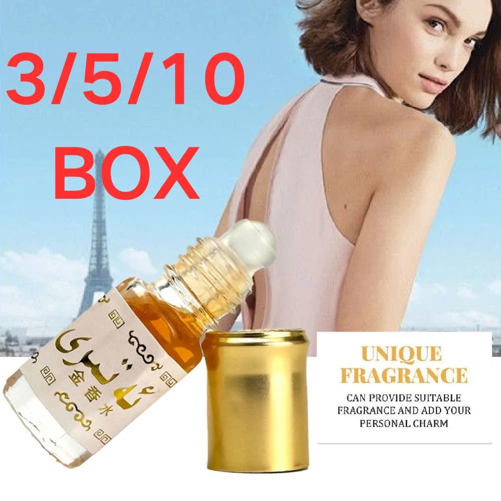 3/5/10 BOÎTES Huile Essentielle Unisexe du Moyen-Orient, Huile Essentielle Arabe de Dubaï, Parfum au Charme Unique, Huile Roll-on Arabe