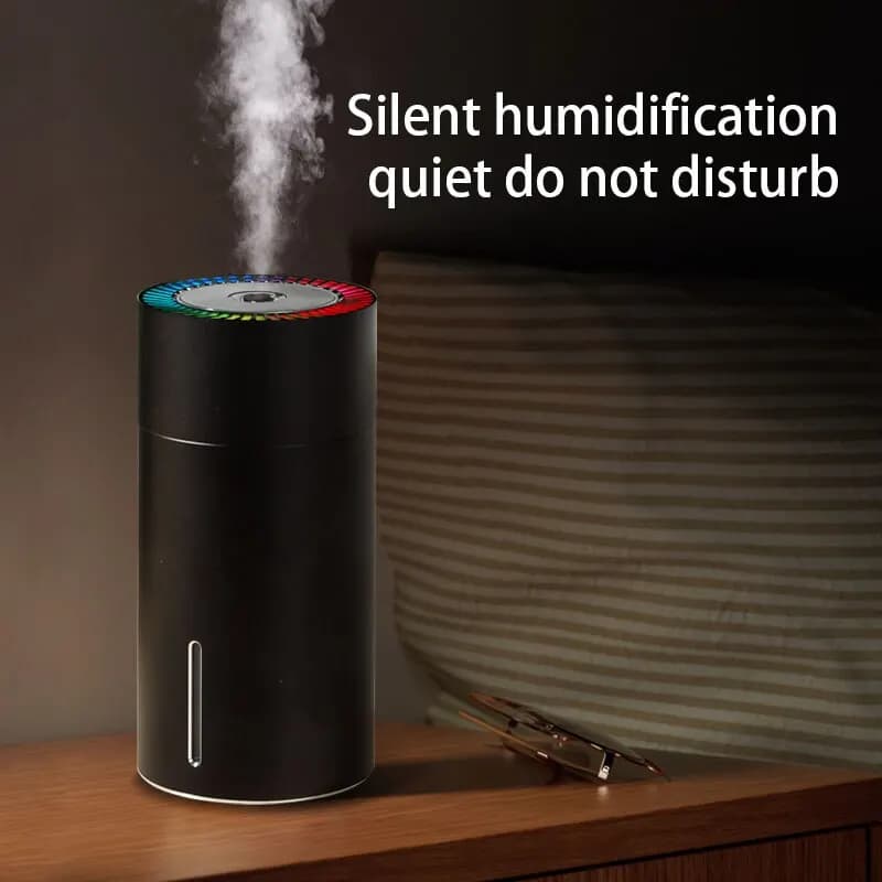 Diffuseur d'humidificateur pour voiture, petit humidificateur d'air de 260ml, lumière Led, Machine d'aromathérapie, maison, chambre à coucher, grand Spray