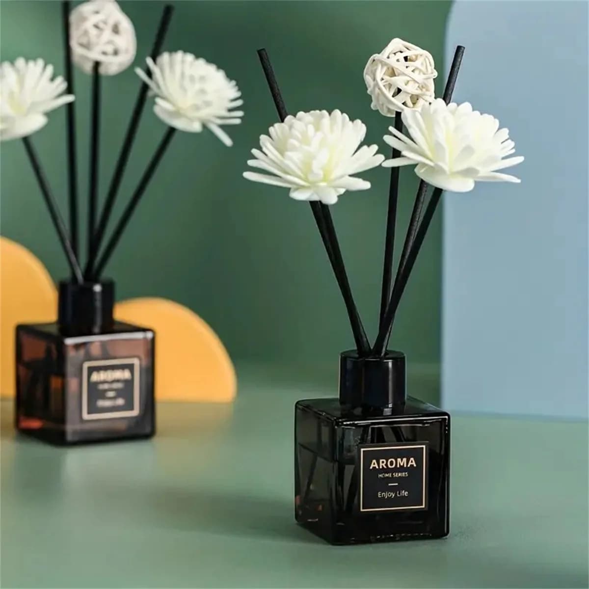 Nouvelle petite bouteille carrée grise