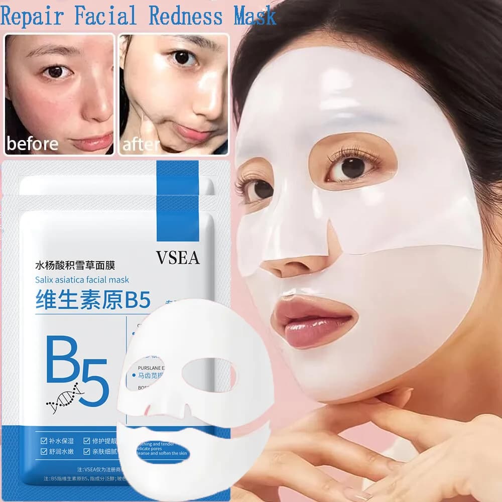 Masque réparateur de rougeurs du visage