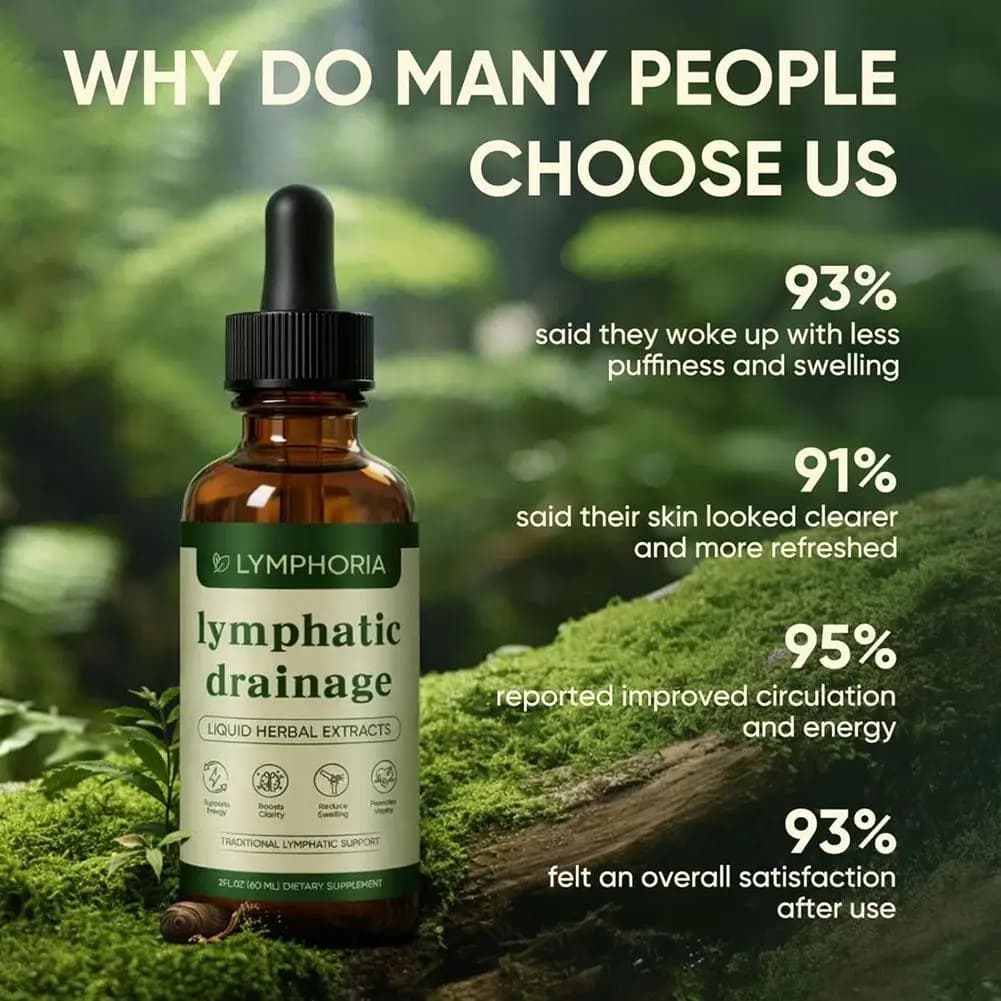 Liquide de drainage lymphatique biologique premium