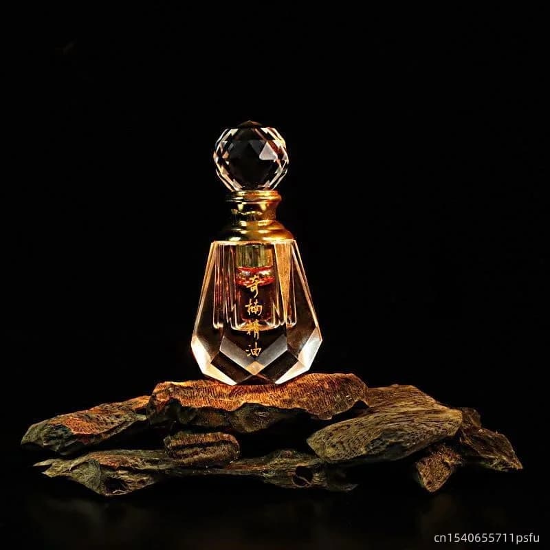 Huile Oud de cambodge de haute qualité, huile naturelle de Kynam, parfum lourd et durable, sommeil profond, réduit la pression, 2 g/bouteille, huile essentielle d'aloès