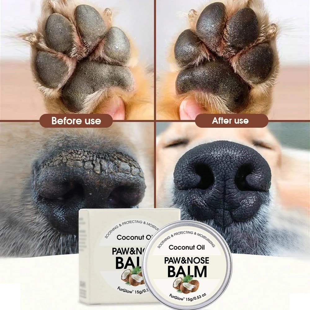 Le baume deux en un pour la soin des pattes et du nez pour animaux de compagnie peut soulager efficacement les nuages secs et les pattes craquelées en hiver, convient aux chiens et aux chats, c'est un