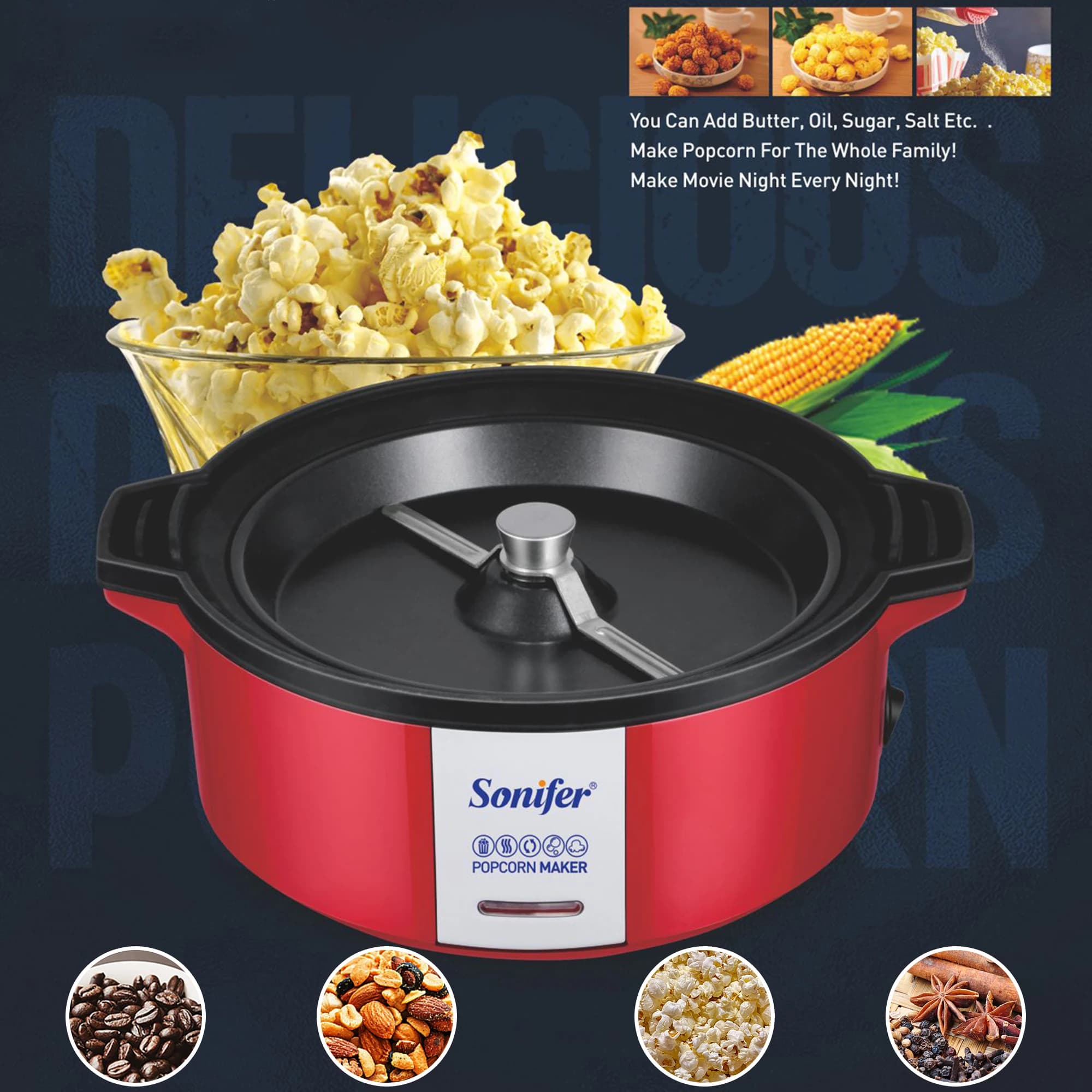 Machine à pop-corn domestique, Air chaud sain, sans huile, Machine à pop-corn pour la cuisine des enfants, bricolage fait maison, film de pop-corn Snack Sonifer