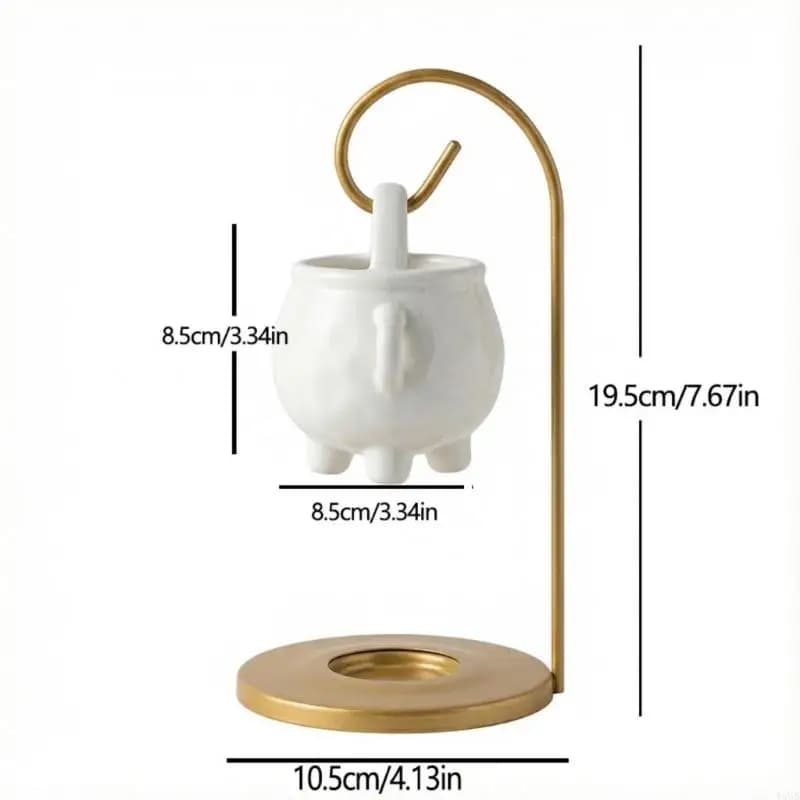 Brûleurs cire fondue, brûleurs d'huiles essentielles, brûleurs d'huile, chauffe-cire, support d'aromathérapie, diffuseur