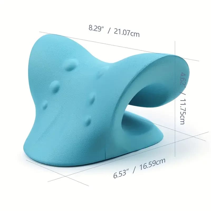 Civière de cou et d'épaule, relaxant de la colonne cervicale, dispositif de Traction, Relaxation musculaire, oreiller de Massage, Correction chiropratique