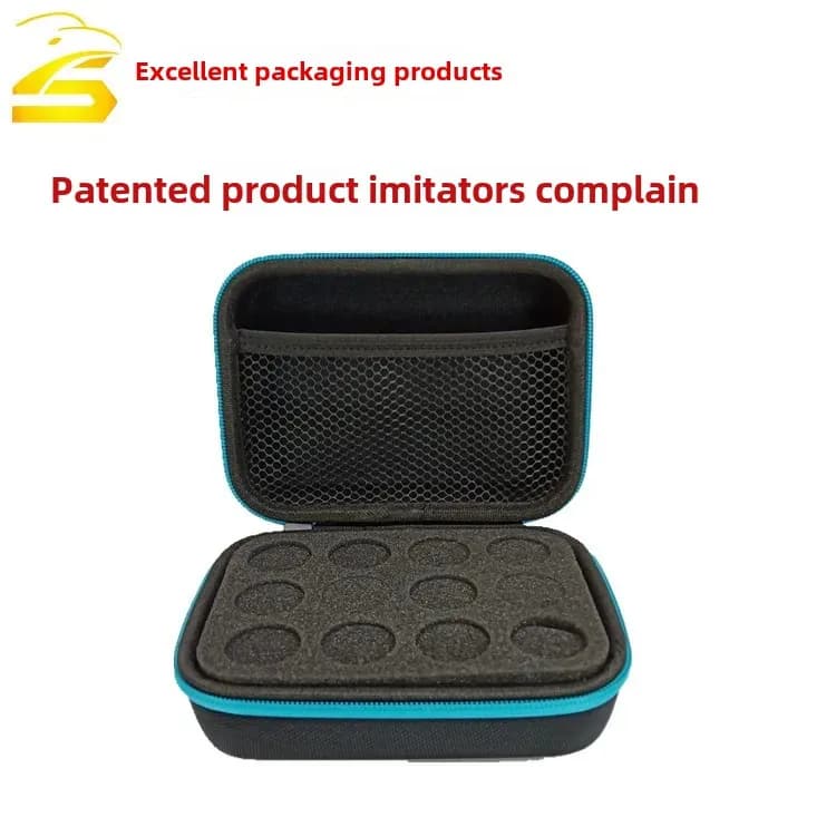 Boîte de stockage d'huiles essentielles Portable, 12 compartiments, boîte d'emballage d'huile de protection résistante aux chutes, sac à cosmétiques, 15ml/10ml