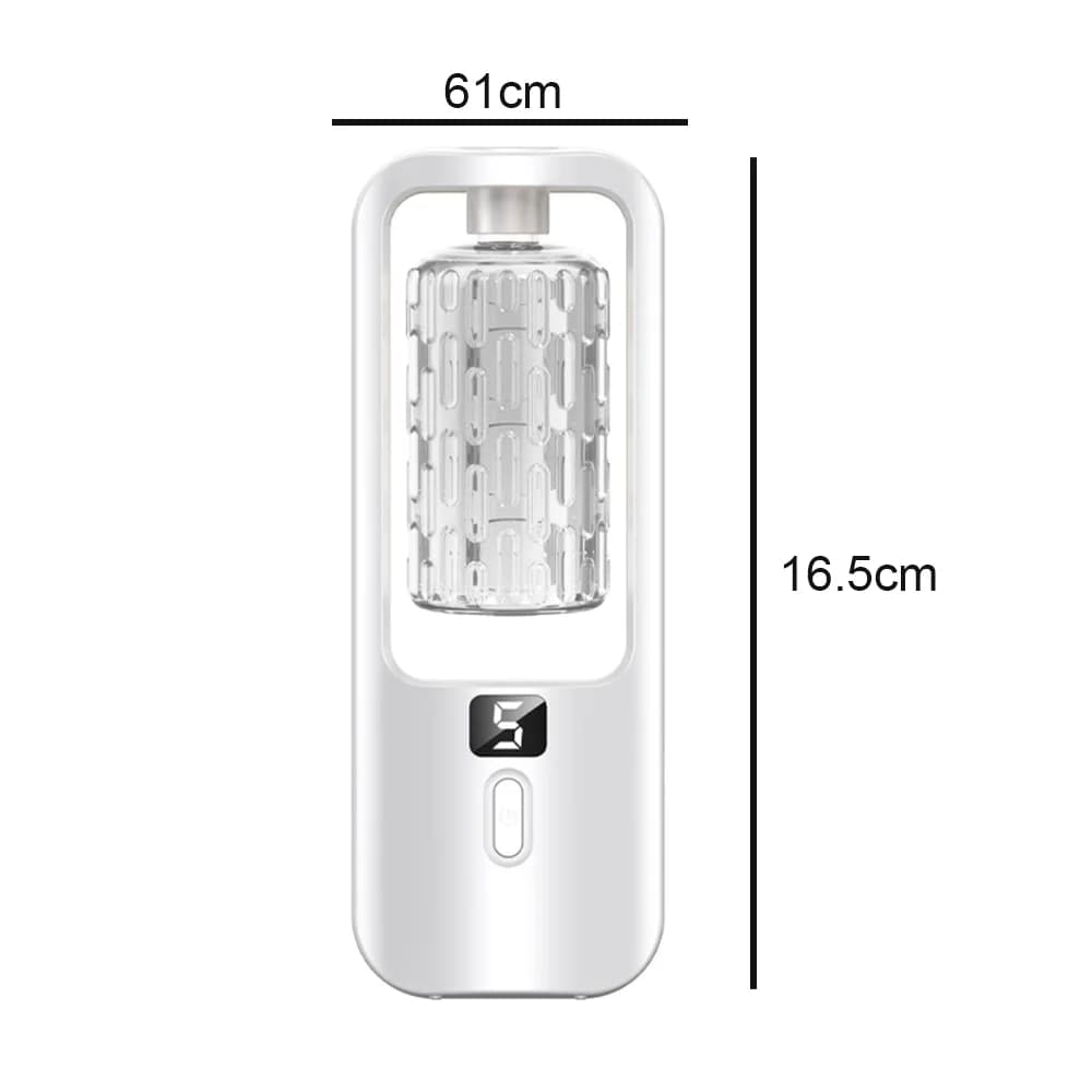Diffuseur de parfum de salle intelligent, diffuseur de château essentiel, USB, multi-mode, affichage numérique LED, affichage mural pour la maison, assainisseur d'air, 50ml