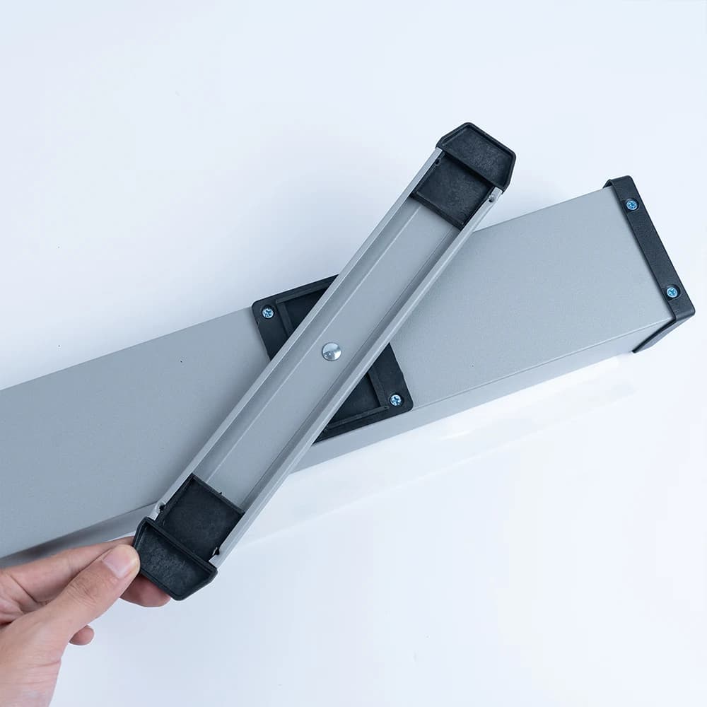 Bannière enroulable personnalisée 78x200cm, support rétractable en aluminium, panneau publicitaire personnalisé pour salon professionnel, magasin et bureau