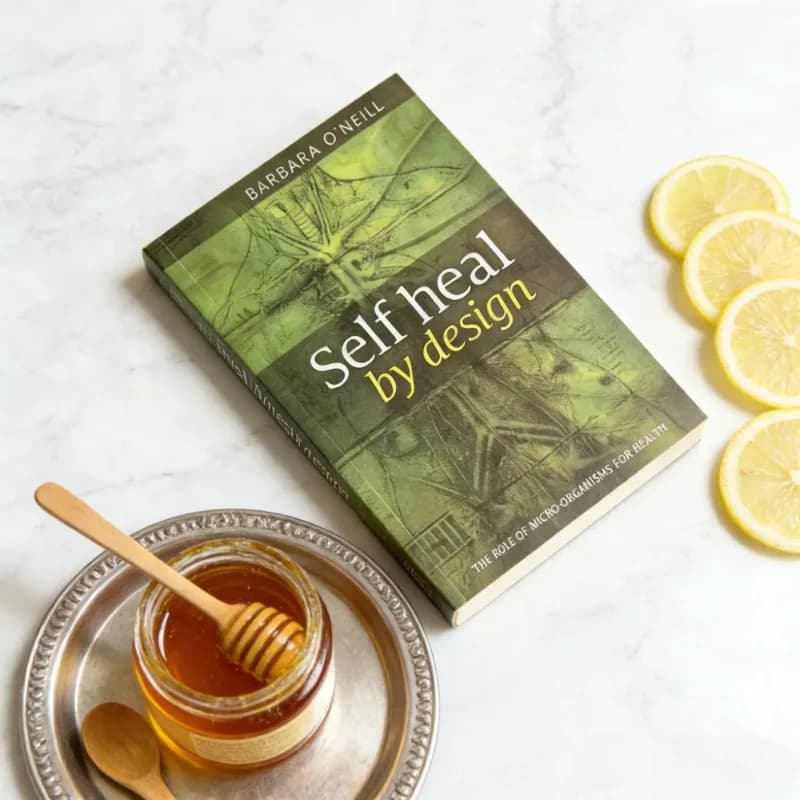 Self Heal By Design de Barbara O'Neill Le rôle des micro-organismes pour la santé Guide de santé pour les passionnés de bien-être et d'auto-guérison