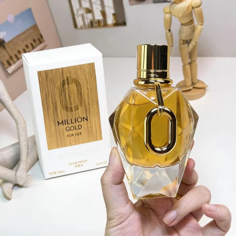 Million Lady Eau de Parfum, parfum oriental floral longue tenue, senteur rose, patchouli, oud, fragrance boisée luxueuse pour femmes