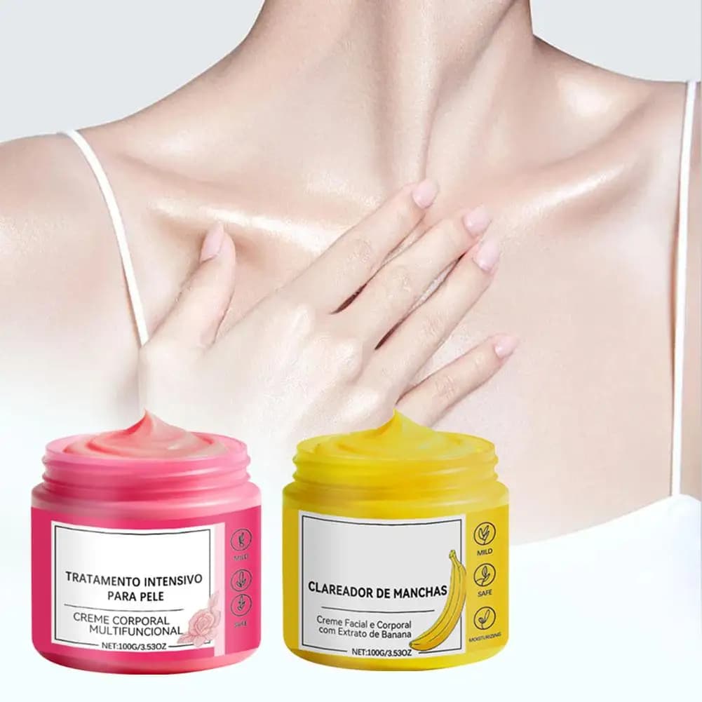 Crème intensive rose multifonctionnelle pour vergetures