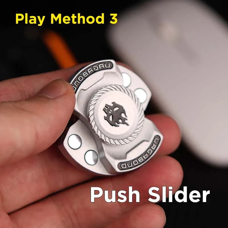 Outil de mise au point tdah edc fidget 3 en 1, jouet Fidget, Spinner magnétique, Gadget de jeu, soulagement de l'anxiété, enfants et adultes