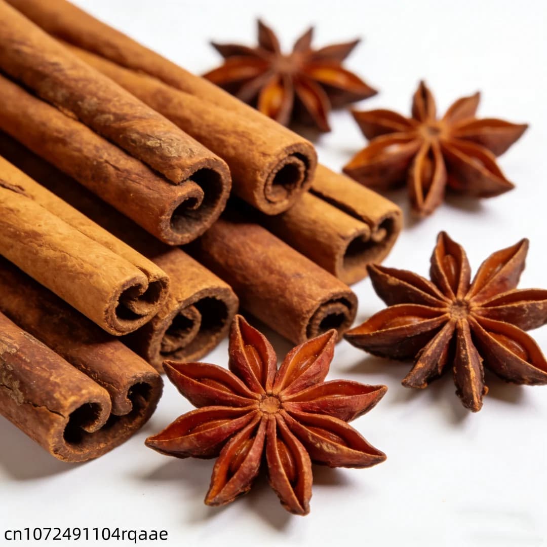 Bâtons de cannelle naturelle de qualité supérieure / Anis étoilé pur naturel, épices à base de plantes pour l'aromathérapie et les loisirs créatifs, décoration de la maison et de mariage