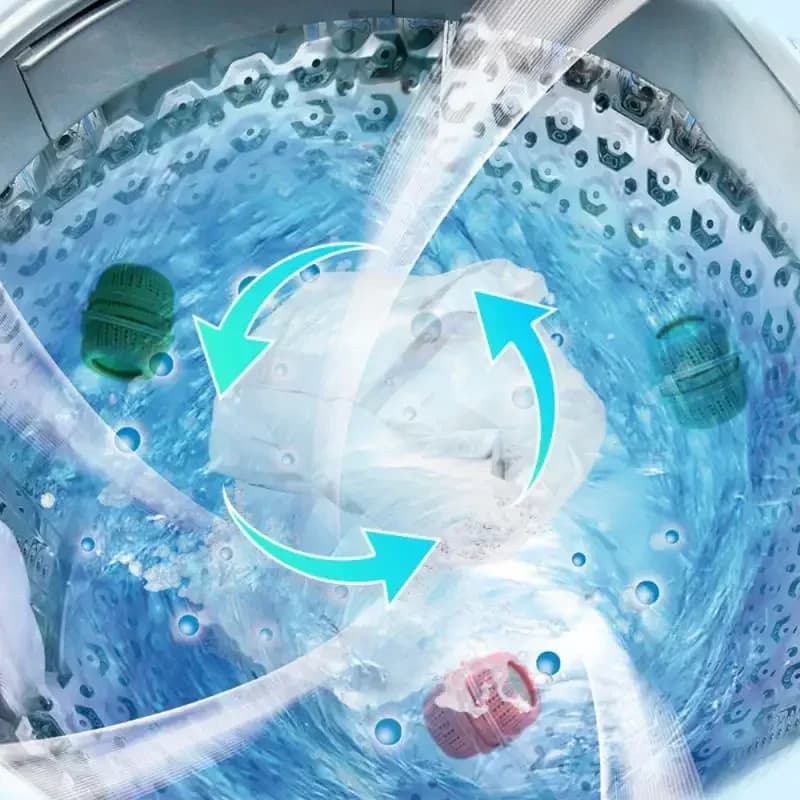 Boule de stockage de liquide pour machine à laver, adoucisseur essentiel, 2023