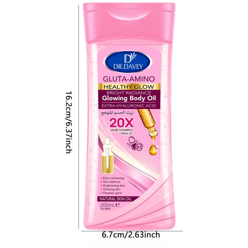 Huile corporelle DR.DAVEY GLUTA-AMINO 200ml