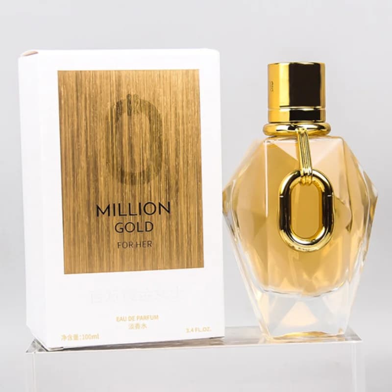 Million Lady Eau de Parfum, parfum oriental floral longue tenue, senteur rose, patchouli, oud, fragrance boisée luxueuse pour femmes