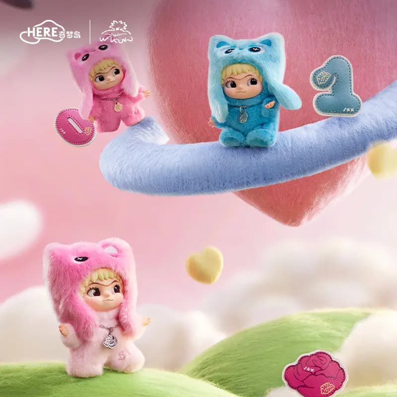 WAKUKU sur un rouleau série boîte aveugle Figure d'anime Surprise boîte mystère jouets ornements mignons Figurines poupée devinez sac