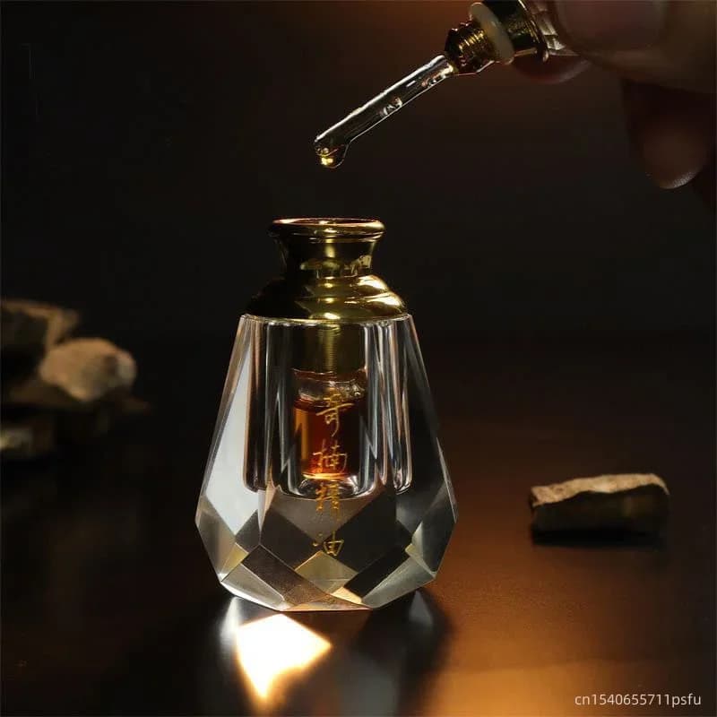 Huile Oud de cambodge de haute qualité, huile naturelle de Kynam, parfum lourd et durable, sommeil profond, réduit la pression, 2 g/bouteille, huile essentielle d'aloès