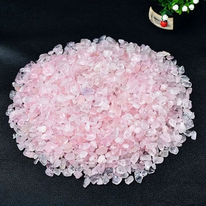 Gravier de cristal de Quartz Rose 3-12mm