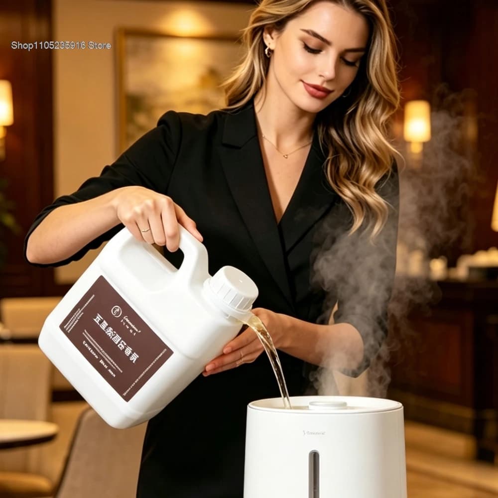Huile essentielle à base d'huile - Huile essentielle d'aromathérapie pour hôtel, pour diffuseur d'arômes domestique 1300ml