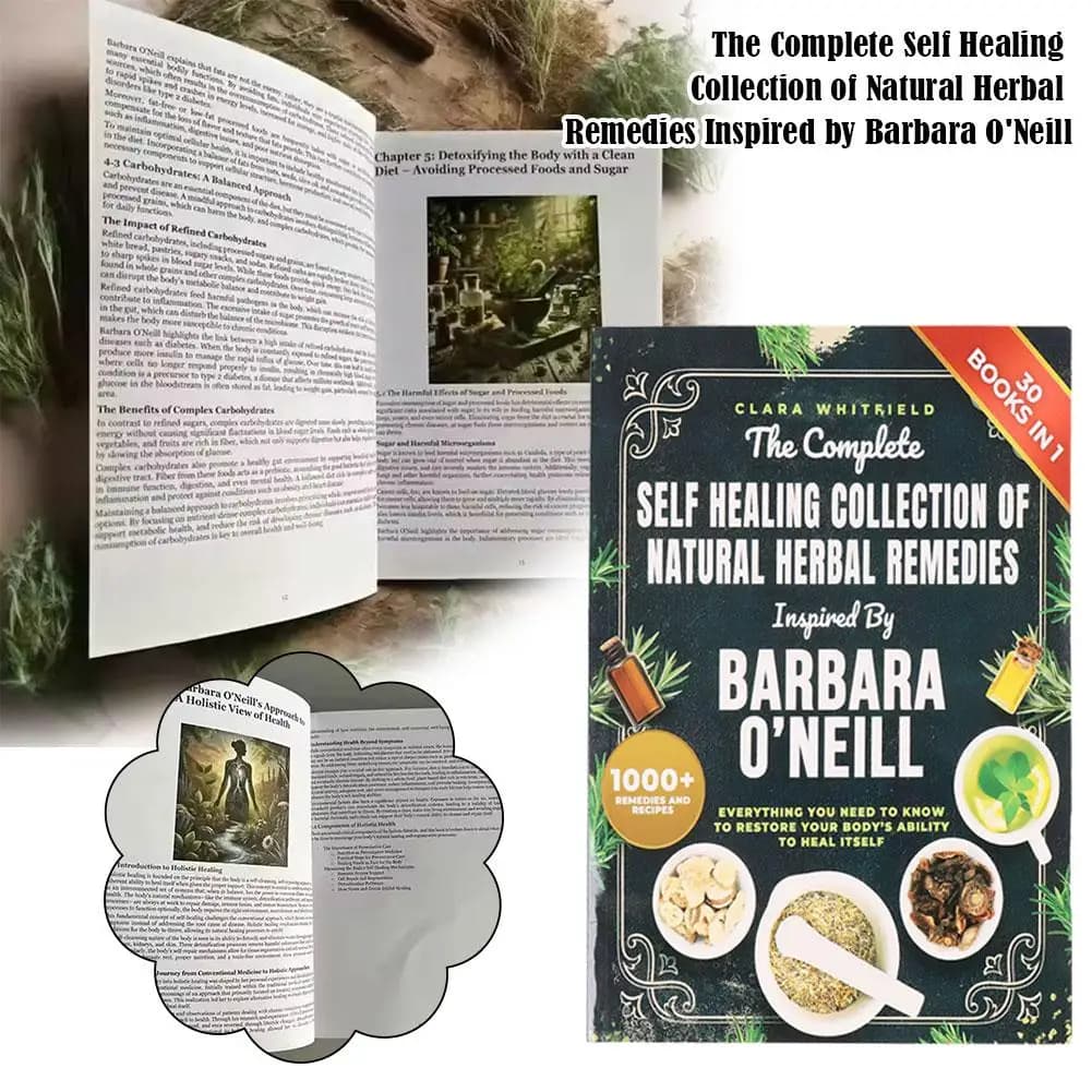 Collection de remèdes naturels à base de plantes, livre de recettes de régime alimentaire sain, best-seller, aide à restaurer les fonctions physiques