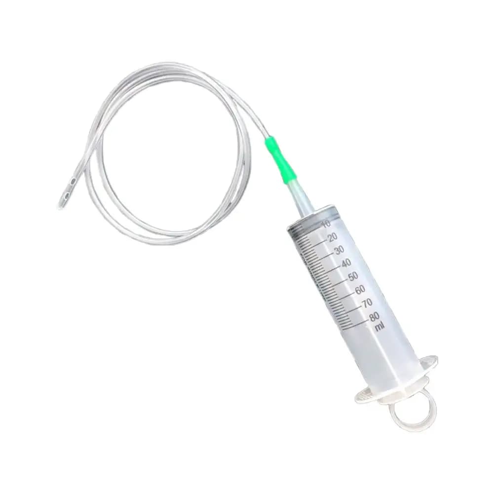 Seringue de 20/60/80 ml avec tube en caoutchouc de 1 mètre, outil d'aspiration de liquides industriels pour machines automobiles, pour machine de vidange d'huile différentielle M