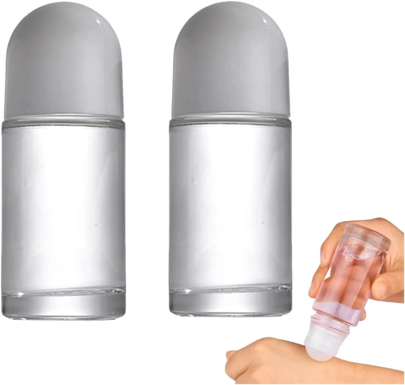 Bouteille d'huile rechargeable, bouteille à rouleau vide, récipient d'huile pour cadeau, soins personnels, produits de beauté, bricolage