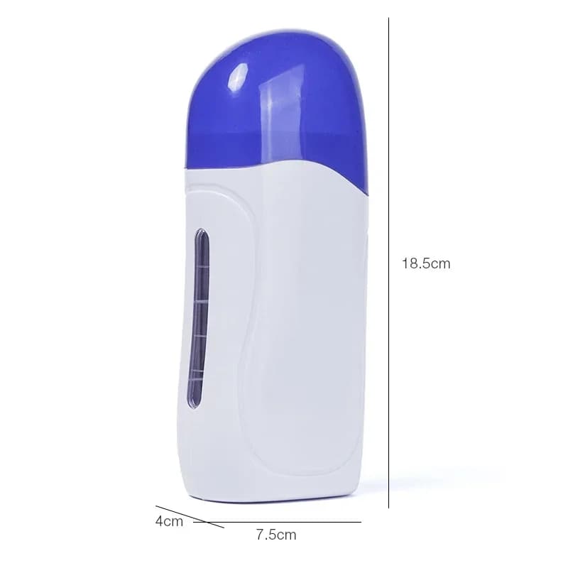 Épilateur portable à cartouche de cire roll-on, chauffe-cire pour épilation, machine à cire fondante portative, outils de soin de la peau