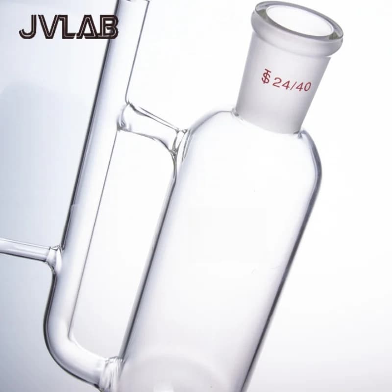 Séparateur d'hydrosol d'huile essentielle 25ml/250ml, entonnoir à Piston en PTFE, Purification de fractionation de précision à faible dose JVLAB