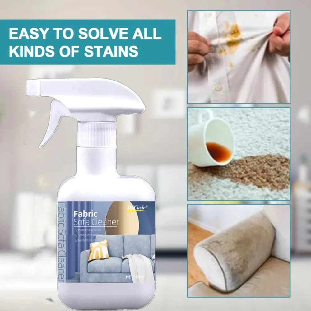 Nettoyant à sec pour canapé en tissu, dissolvant efficace des taches, nettoie et sans résidus, dissolvant de taches pour matelas et rideaux en tissu