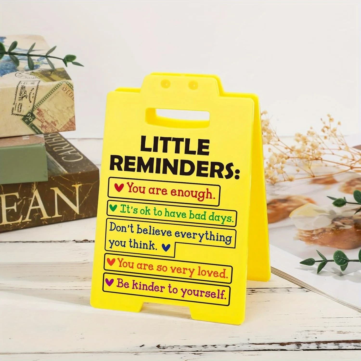 Cadeaux positifs inspirants pour femmes – Motivation de la santé mentale