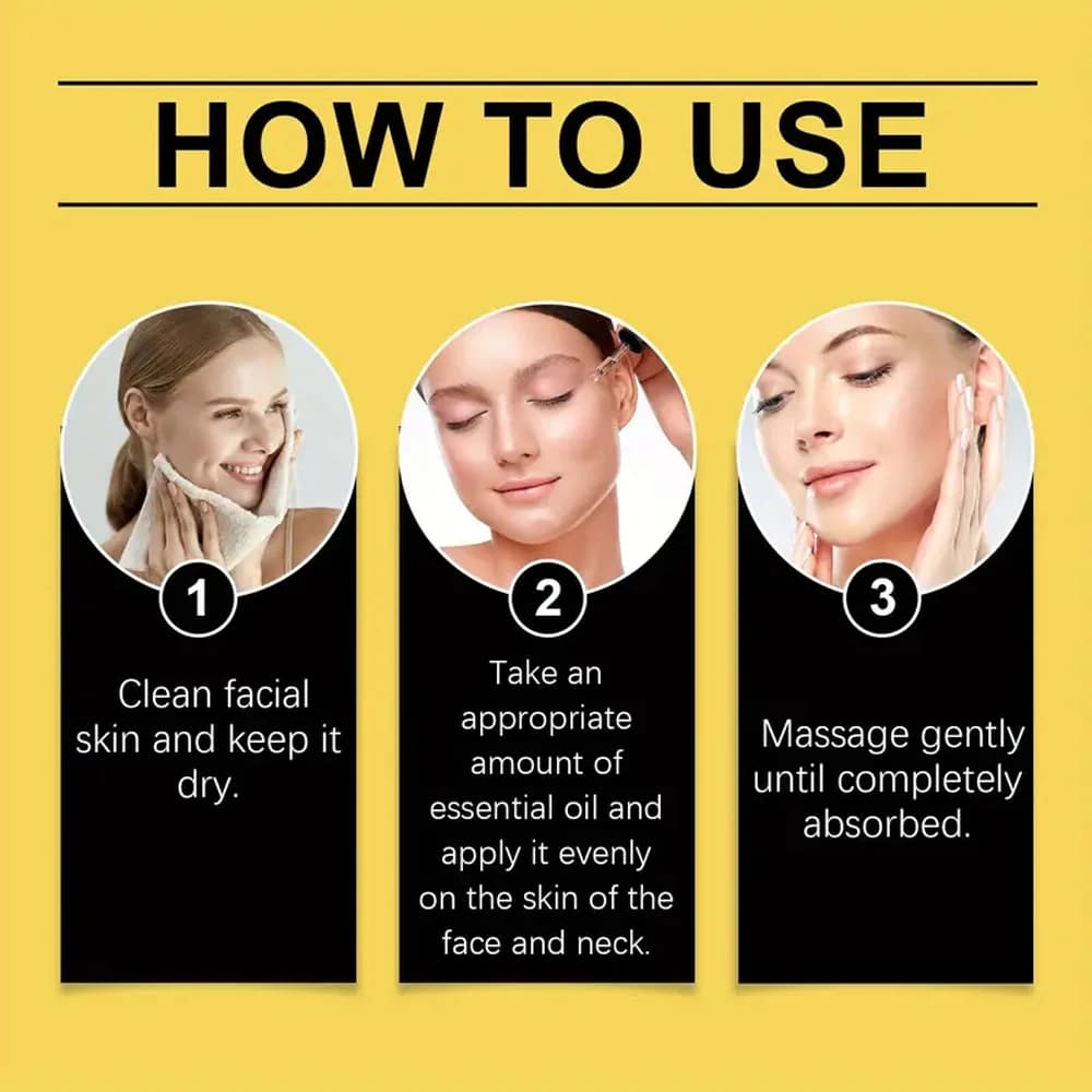 Huile faciale à l'encens - Hydrate et nourrit le visage et le corps | Sans alcool et contient de la glycérine | Convient à tous les types de peau | Convient pour le massage, la douche et la