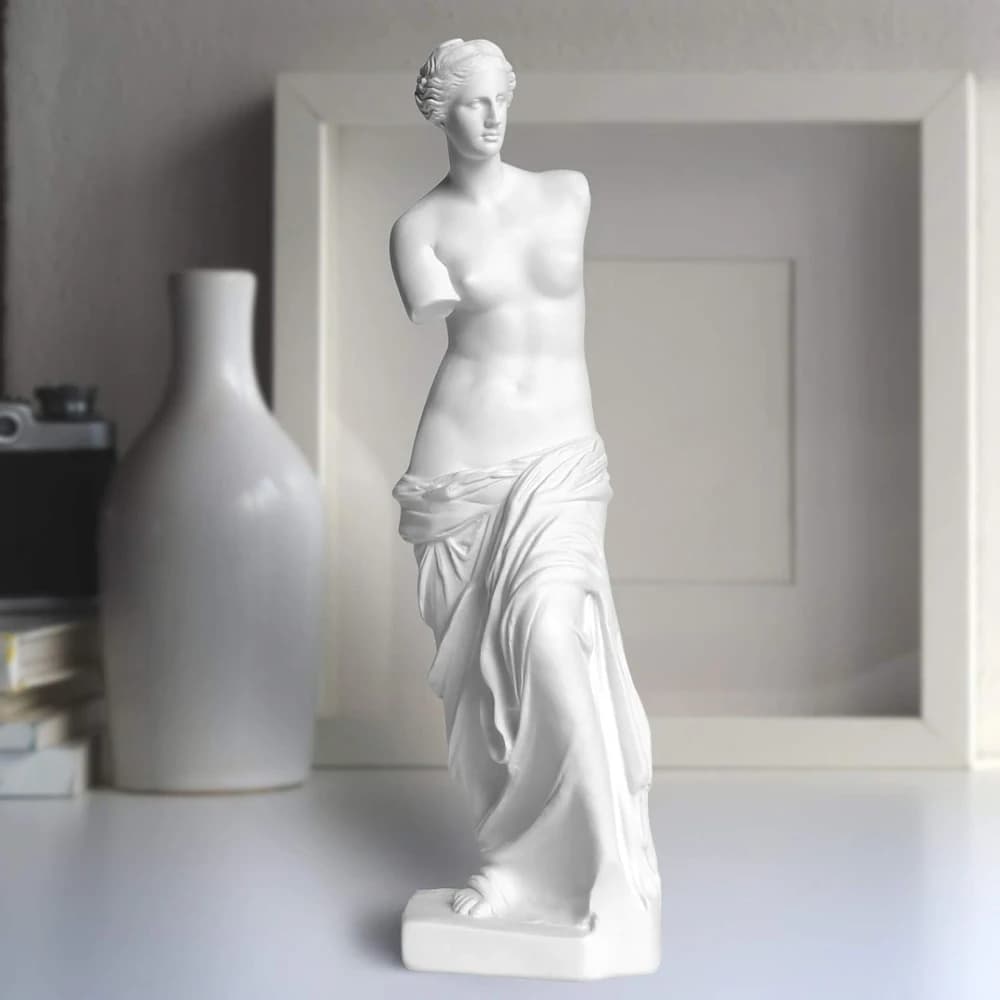 Figurine de la mythologie grecque en résine, Statue de Venus de Milo, Sculpture d'Afrodite, Figurine de déesse, décoration artistique, décorations pour la maison ou le bureau