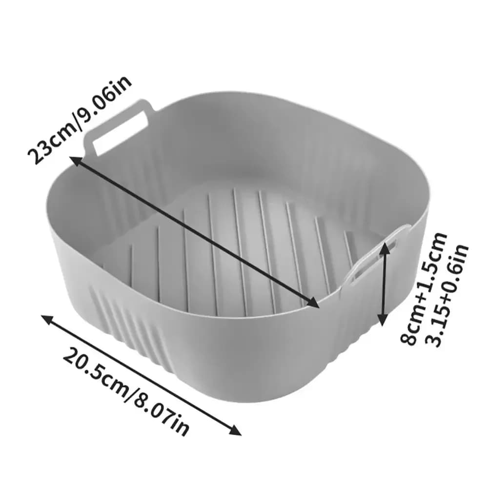 Bande de filtre à huile de moule de friteuse à Air en Silicone pour PhilipsNA230 COSORI6.2L tapis de gril de poêle de cuisson réutilisable antiadhésif facile à nettoyer