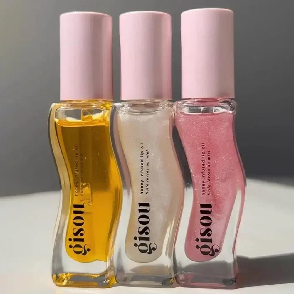 Gisou automne et hiver nouveau hydratant collant caramel baume à lèvres huile
