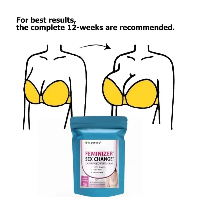 Complément alimentaire biologique Pueraria Mirifica 5000mcg, pour femmes, 30 patchs transdermiques, quantité pour 1 mois