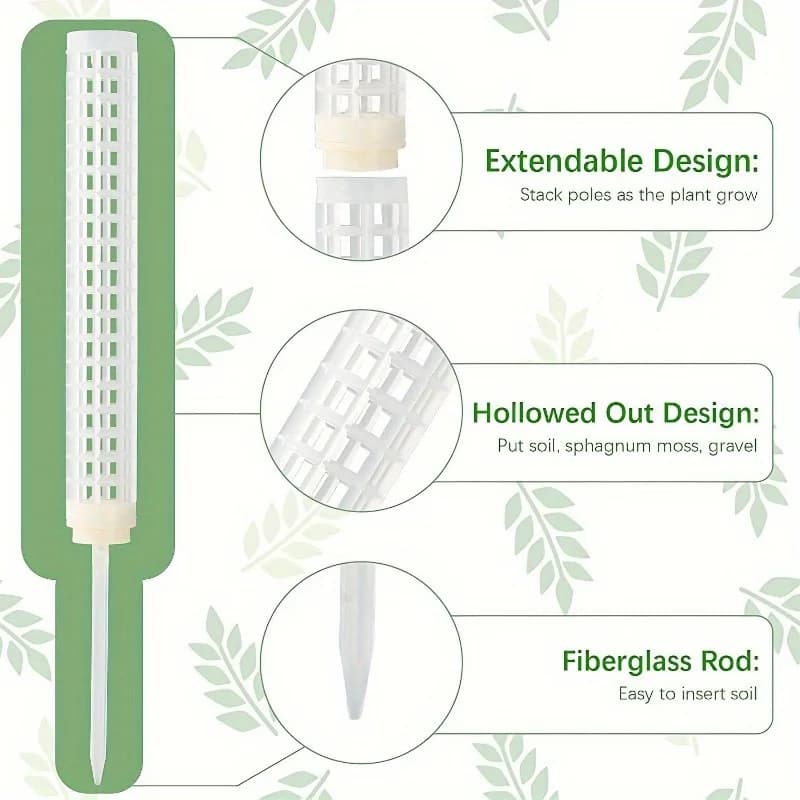 Perche en mousse 1 pièce: donnez à vos plantes grimpantes Monstera le soutien puissant dont elles ont besoin!